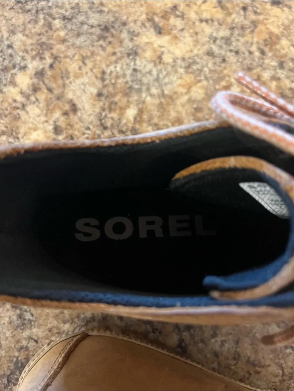 Sorel‎ Leather Lace-Up Casual Boots - Brown & Tan